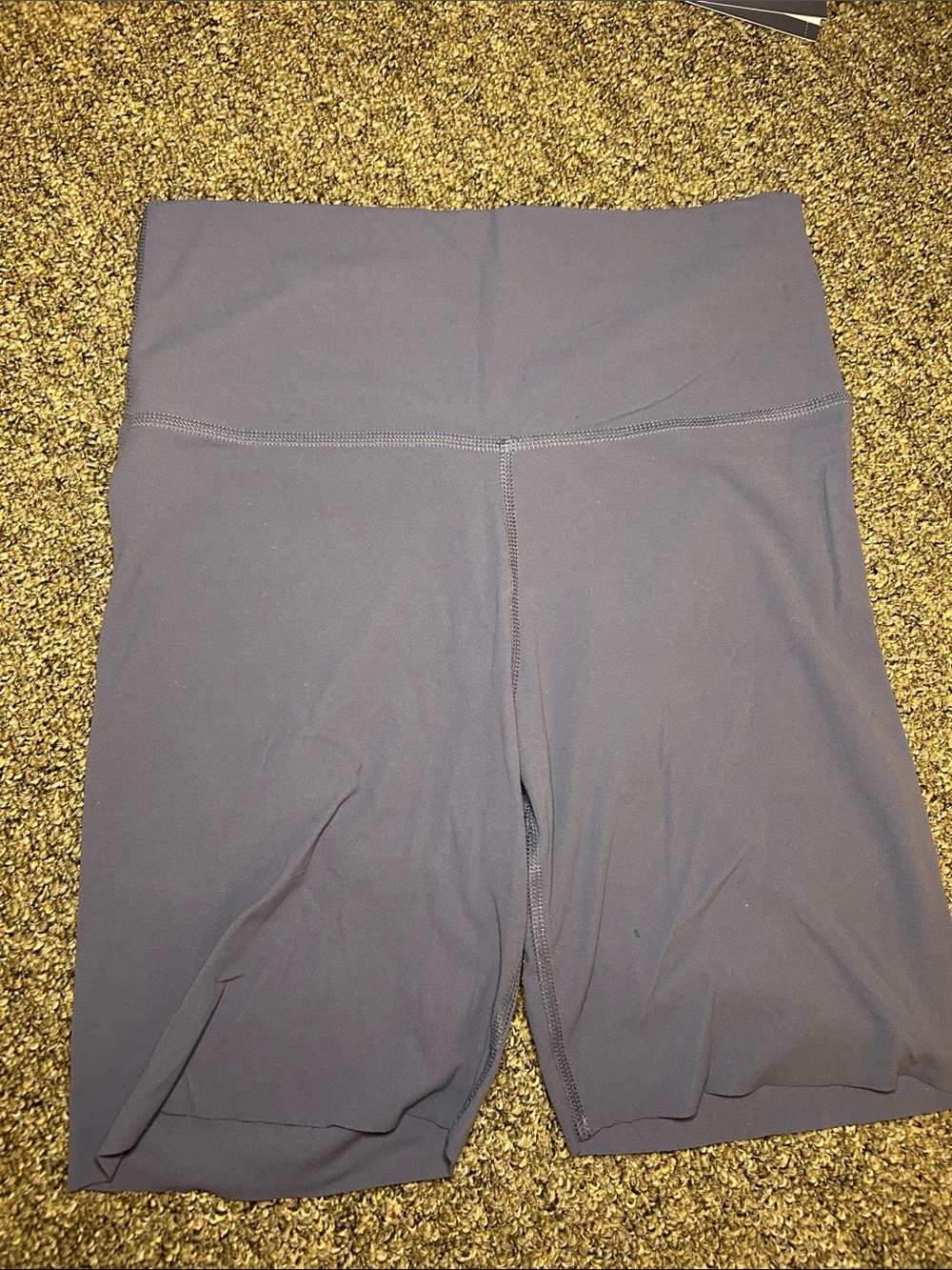 High-Rise Women's Bike Shorts in Dusty Lavender